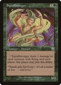 Squallmonger - Mercadian Masques - Magic: The Gathering card