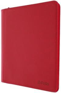 Z-Folio 9-Pocket LX Album - Toploaders - Red - BCW Storage Albums - Storage Albums card