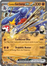 Cynthia's Garchomp ex - Prize Pack Series Cards - Pokemon card