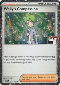 Wally's Compassion - 132/132 (Cosmos Holo) - Prize Pack Series Cards - Pokemon card