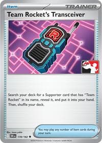 Team Rocket's Transceiver - Prize Pack Series Cards - Pokemon card