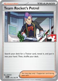 Team Rocket's Petrel - Prize Pack Series Cards - Pokemon card
