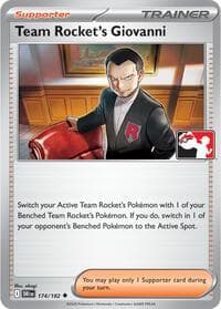Team Rocket's Giovanni - Prize Pack Series Cards - Pokemon card