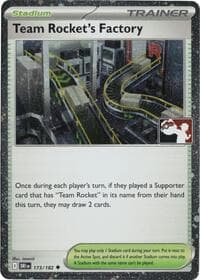 Team Rocket's Factory - 173/182 (Cosmos Holo) - Prize Pack Series Cards - Pokemon card