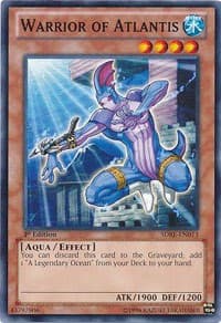 Warrior of Atlantis - Structure Deck: Realm of the Sea Emperor - YuGiOh card