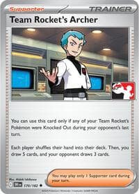 Team Rocket's Archer - Prize Pack Series Cards - Pokemon card