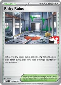 Risky Ruins - Prize Pack Series Cards - Pokemon card