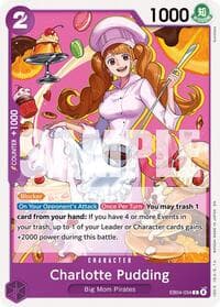 Charlotte Pudding - The Azure Sea's Seven - One Piece Card Game card