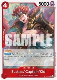 Eustass"Captain"Kid - OP14-014 - The Azure Sea's Seven - One Piece Card Game card