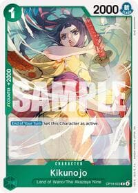 Kikunojo - OP14-023 - The Azure Sea's Seven - One Piece Card Game card