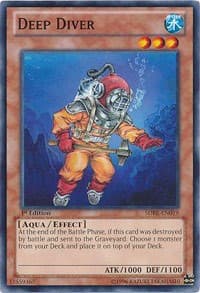 Deep Diver - Structure Deck: Realm of the Sea Emperor - YuGiOh card