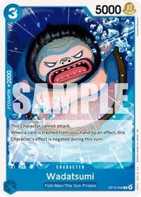 Wadatsumi - The Azure Sea's Seven - One Piece Card Game card