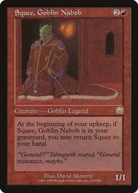 Squee, Goblin Nabob - Mercadian Masques - Magic: The Gathering card