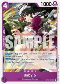 Baby 5 - The Azure Sea's Seven - One Piece Card Game card
