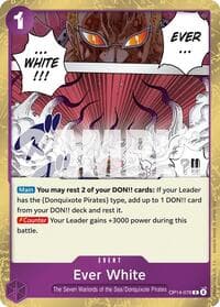 Ever White - The Azure Sea's Seven - One Piece Card Game card