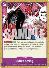 Bullet String - The Azure Sea's Seven - One Piece Card Game card