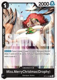 Miss.MerryChristmas(Drophy) - The Azure Sea's Seven - One Piece Card Game card