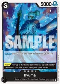 Ryuma - The Azure Sea's Seven - One Piece Card Game card