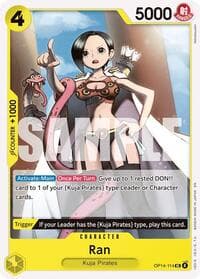 Ran - The Azure Sea's Seven - One Piece Card Game card