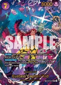 Eustass"Captain"Kid - EB04-039 (SP) - The Azure Sea's Seven - One Piece Card Game card