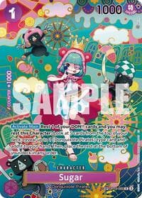 Sugar - OP10-065 (SP) - The Azure Sea's Seven - One Piece Card Game card