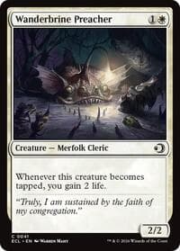 Wanderbrine Preacher - Lorwyn Eclipsed - Magic: The Gathering card