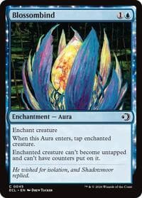 Blossombind - Lorwyn Eclipsed - Magic: The Gathering card