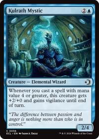 Kulrath Mystic - Lorwyn Eclipsed - Magic: The Gathering card