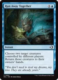 Run Away Together - Lorwyn Eclipsed - Magic: The Gathering card