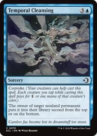 Temporal Cleansing - Lorwyn Eclipsed - Magic: The Gathering card