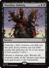 Bloodline Bidding - Lorwyn Eclipsed - Magic: The Gathering card