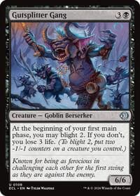 Gutsplitter Gang - Lorwyn Eclipsed - Magic: The Gathering card