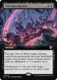Aberrant Return (Extended Art) - Commander: Lorwyn Eclipsed - Magic: The Gathering card