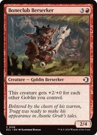 Boneclub Berserker - Lorwyn Eclipsed - Magic: The Gathering card