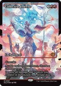 Collective Inferno (Showcase) - Lorwyn Eclipsed - Magic: The Gathering card
