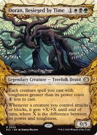 Doran, Besieged by Time (Showcase) - Lorwyn Eclipsed - Magic: The Gathering card