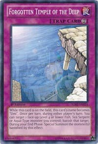 Forgotten Temple of the Deep - Structure Deck: Realm of the Sea Emperor - YuGiOh card