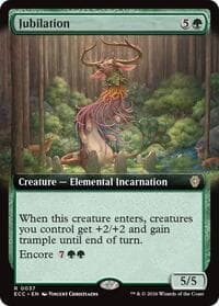 Jubilation (Extended Art) - Commander: Lorwyn Eclipsed - Magic: The Gathering card