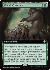 Puca's Covenant (Extended Art) - Commander: Lorwyn Eclipsed - Magic: The Gathering card