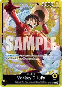 Monkey.D.Luffy (001) - ST-29: Starter Deck 29 Egghead - One Piece Card Game card
