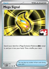 Mega Signal - Prize Pack Series Cards - Pokemon card