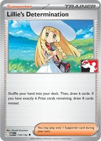 Lillie's Determination - Prize Pack Series Cards - Pokemon card