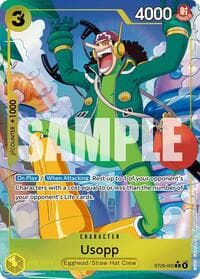 Usopp (Full Art) - ST-29: Starter Deck 29 Egghead - One Piece Card Game card