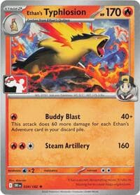 Ethan's Typhlosion - Prize Pack Series Cards - Pokemon card