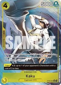 Kaku (Full Art) - ST-29: Starter Deck 29 Egghead - One Piece Card Game card