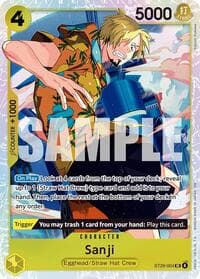 Sanji - ST-29: Starter Deck 29 Egghead - One Piece Card Game card
