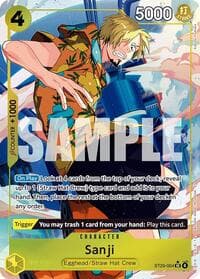 Sanji (Full Art) - ST-29: Starter Deck 29 Egghead - One Piece Card Game card