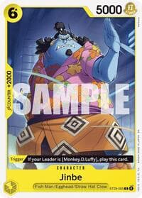 Jinbe - ST-29: Starter Deck 29 Egghead - One Piece Card Game card