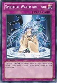 Spiritual Water Art - Aoi - Structure Deck: Realm of the Sea Emperor - YuGiOh card