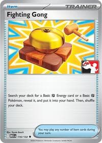 Fighting Gong - Prize Pack Series Cards - Pokemon card